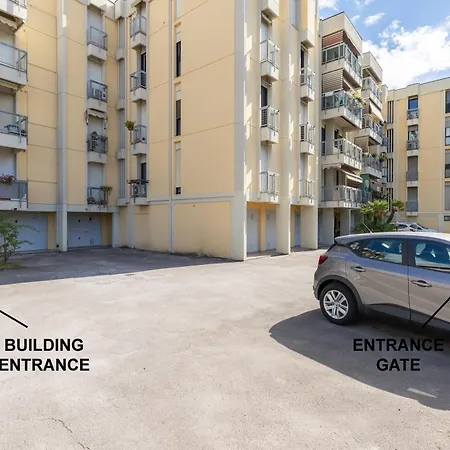 Viareggio-elegant Flat Free-parking Sea 900 Mt 아파트 *