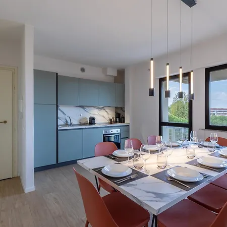 Viareggio-elegant Flat Free-parking Sea 900 Mt В'яреджо