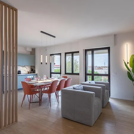 Viareggio-elegant Flat Free-parking Sea 900 Mt Lejlighed