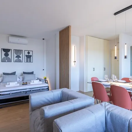 Viareggio-elegant Flat Free-parking Sea 900 Mt Апартаменти